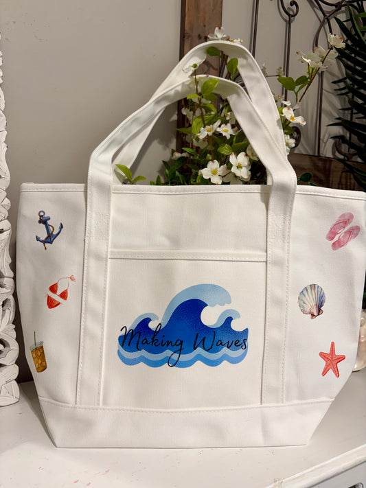 Making Waves Tote Bag