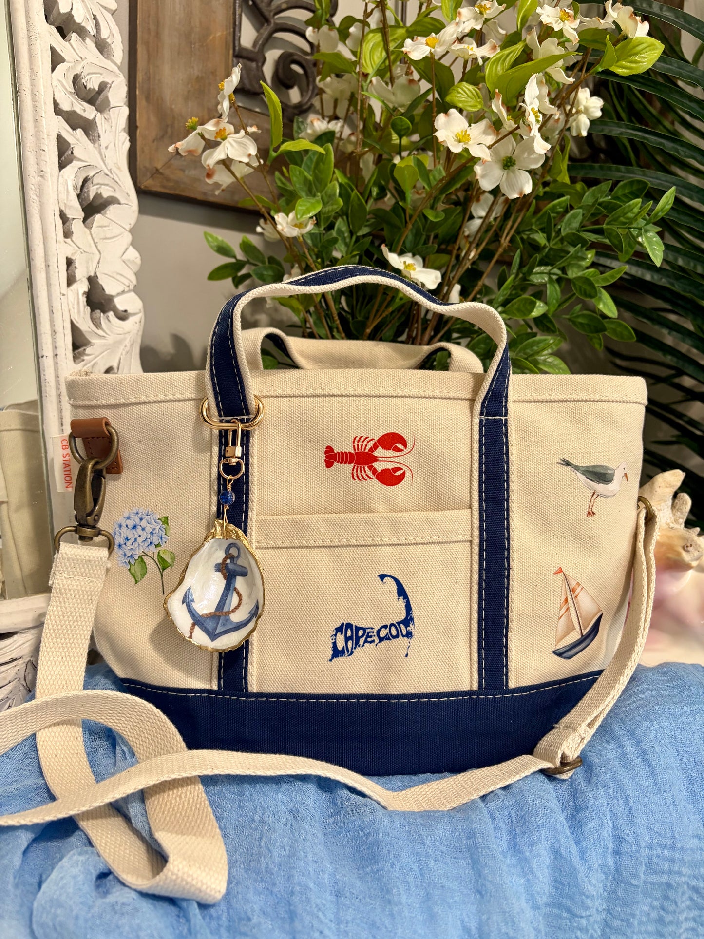 Cape Cod Crossbody Tote Bag