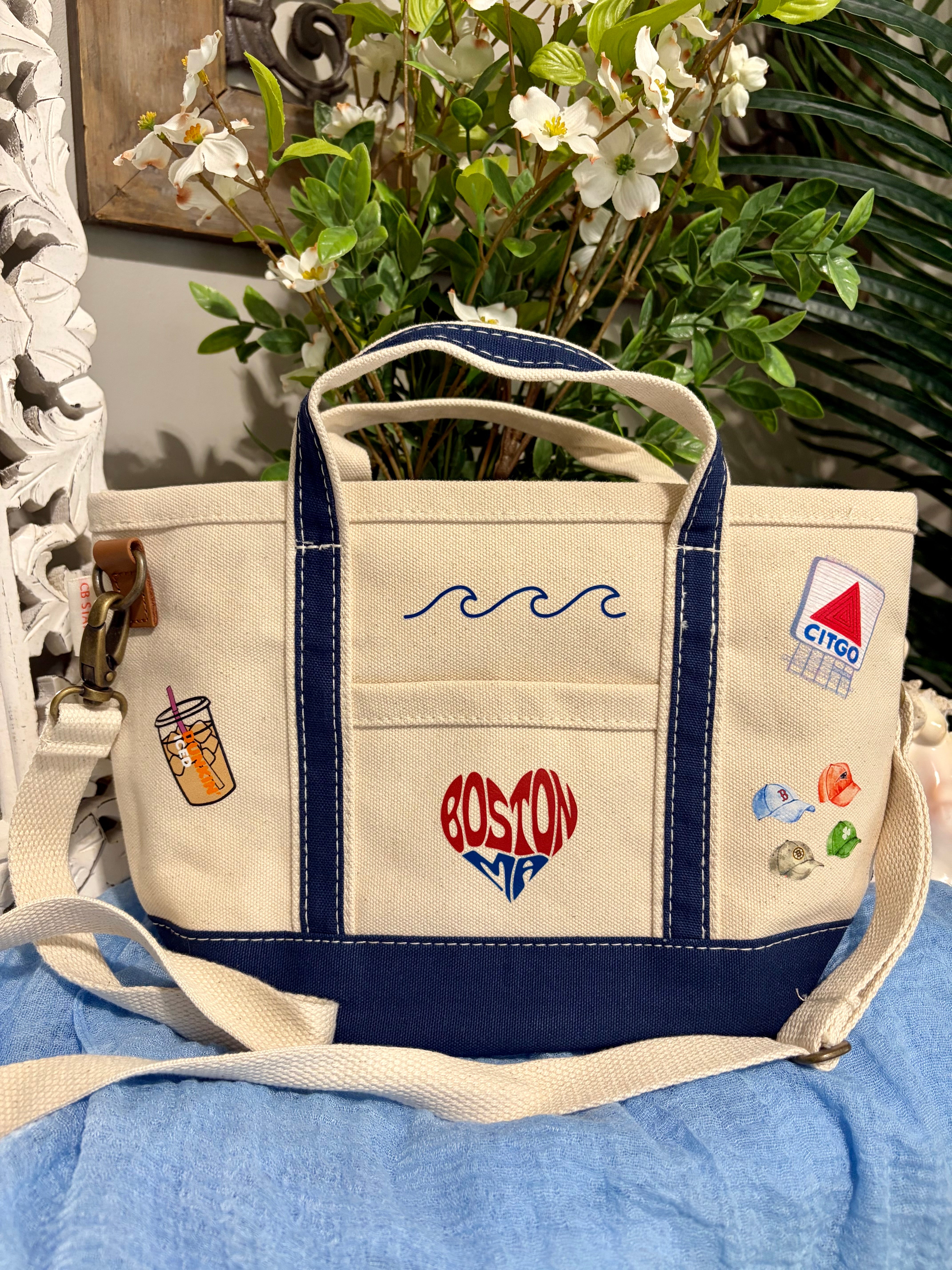 Boston Tote Bags – Coastal Style Totes | Salt + Sun Creations