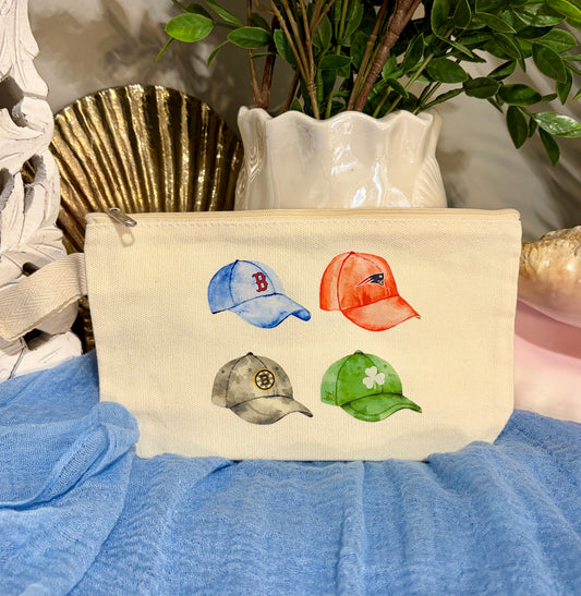 New England Sports Small Zippered Pouch