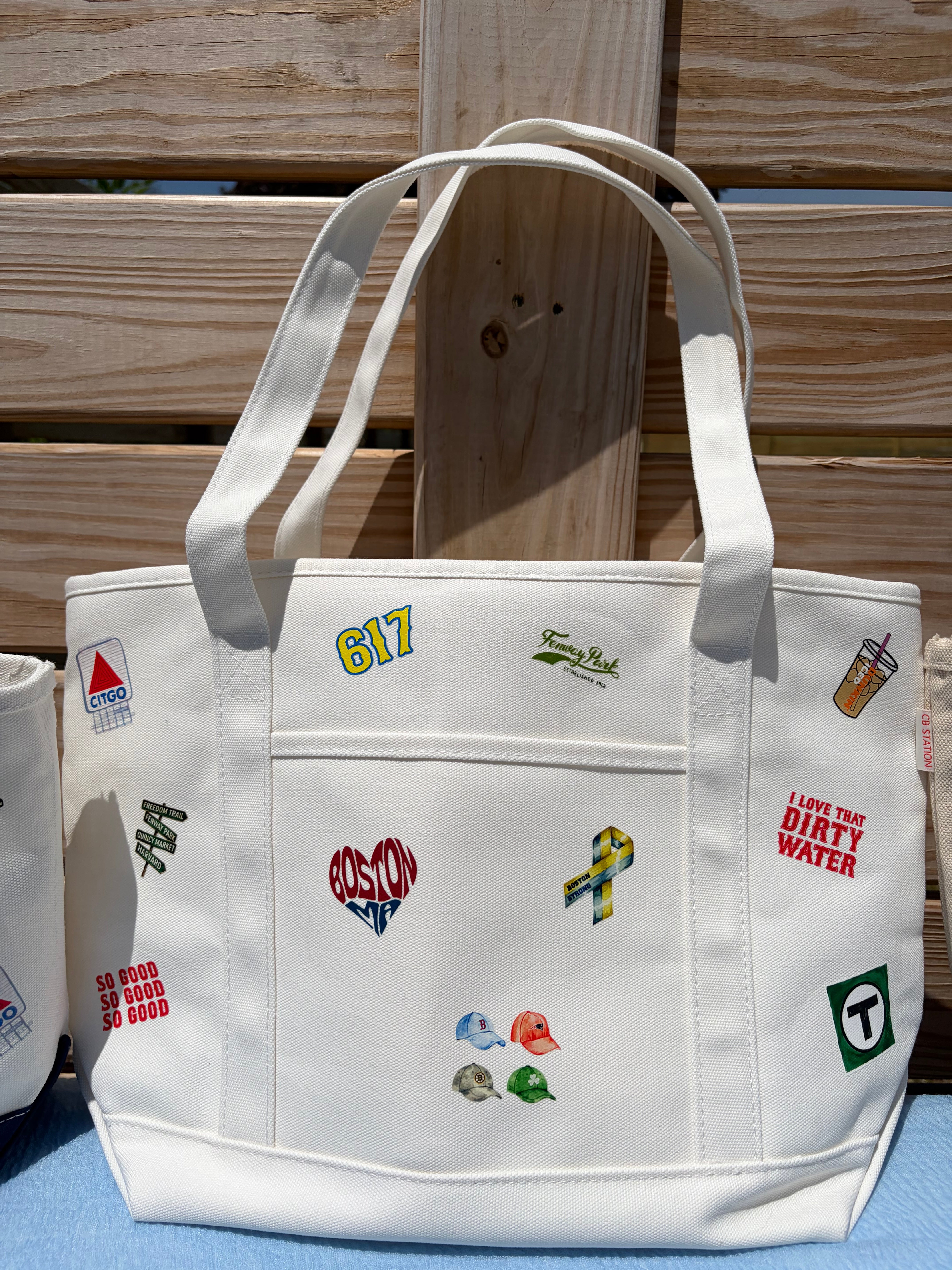 Boston Tote Bags – Coastal Style Totes | Salt + Sun Creations