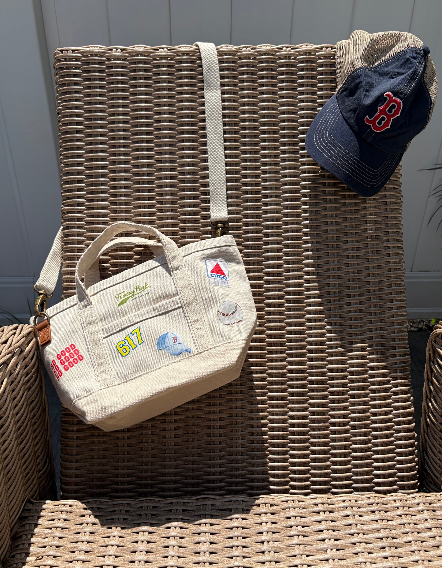 Boston Red Sox Crossbody Tote Bag