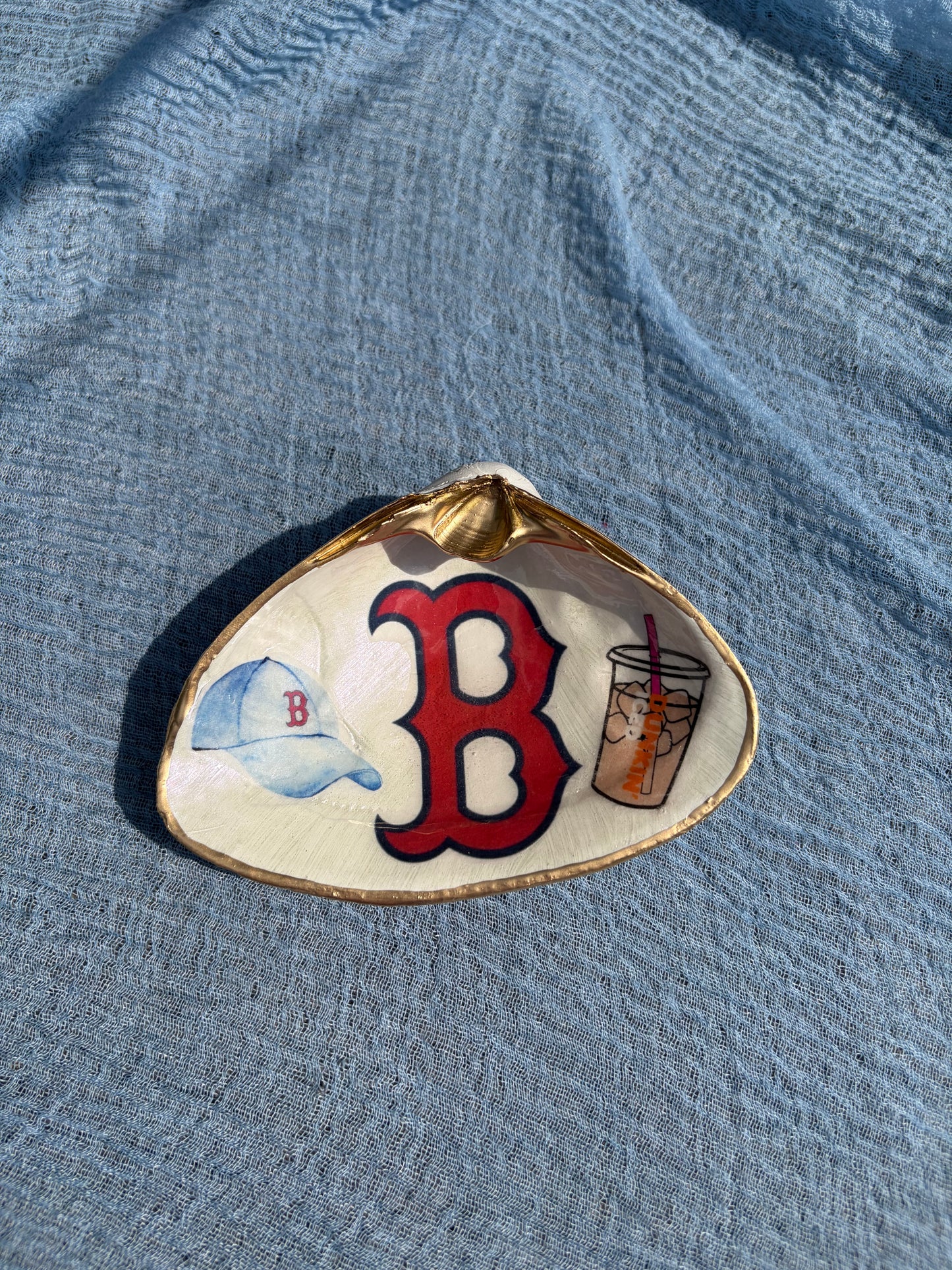Boston Clam Shell Trinket Dish