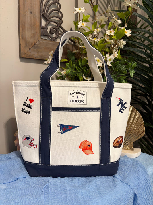 New England Patriots Tote Bag