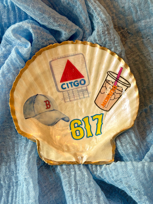 Boston Scallop Shell Trinket Dish