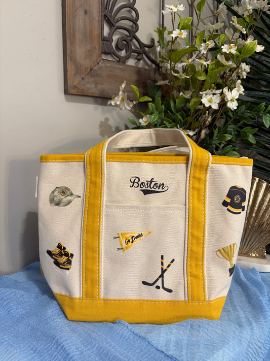 Boston Bruins Tote Bag