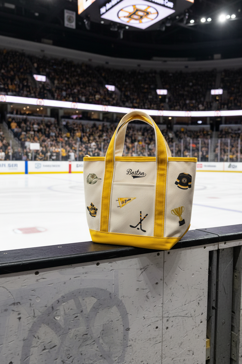 Boston Bruins Tote Bag