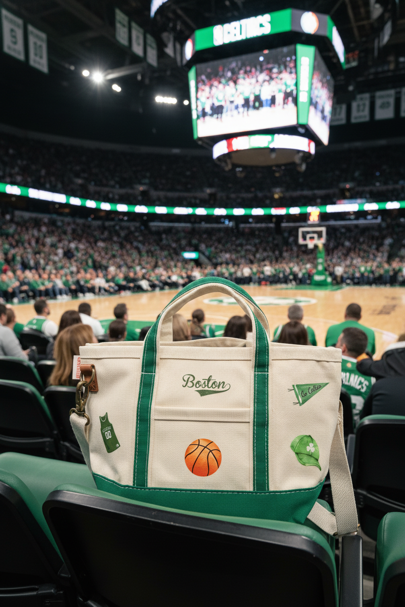 Boston Celtics Crossbody Tote Bag