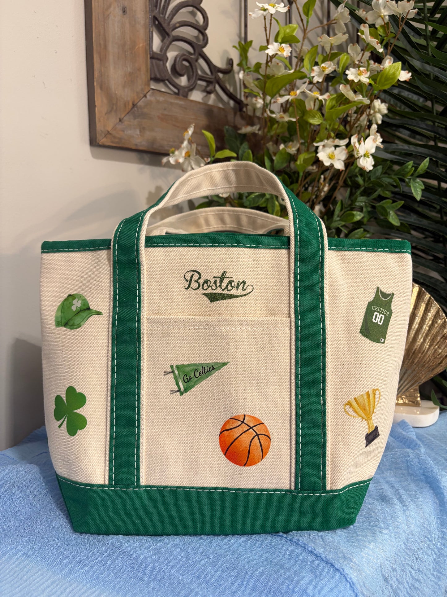 Boston Celtics Tote Bag
