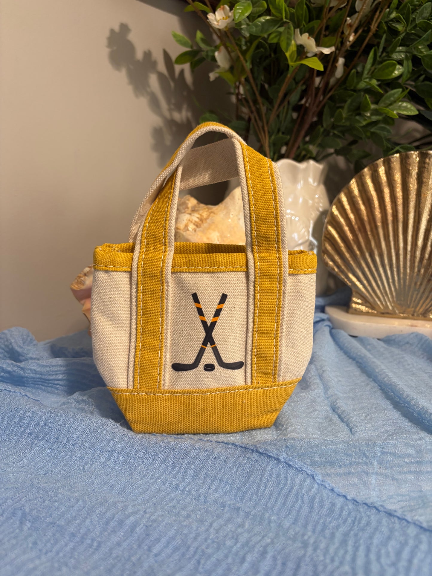 Boston Bruins Mini Tote Bag