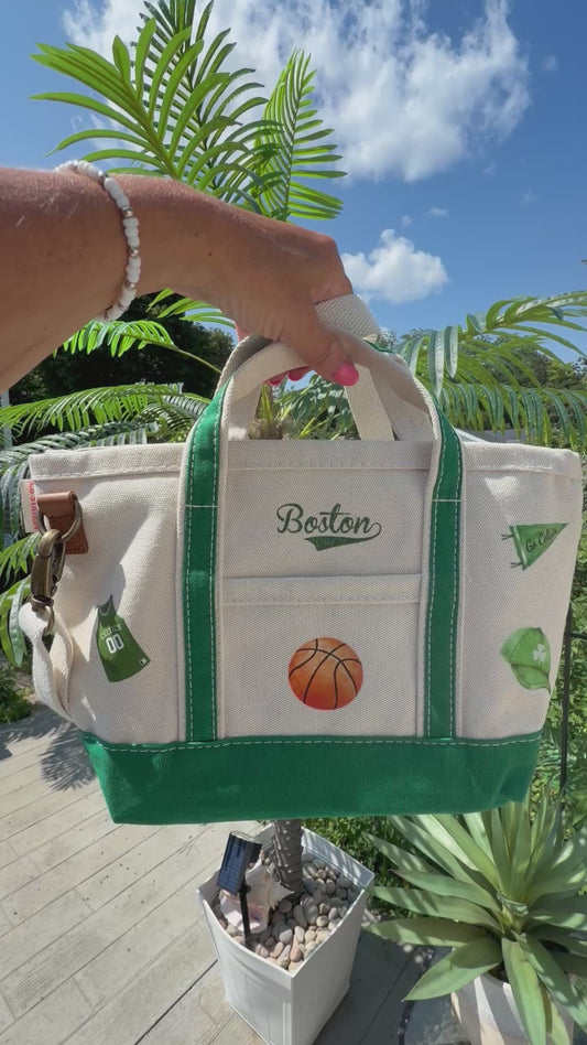 Boston Celtics Crossbody Tote Bag