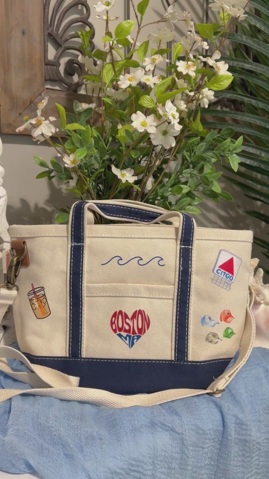 Boston Tote Bags – Coastal Style Totes | Salt + Sun Creations