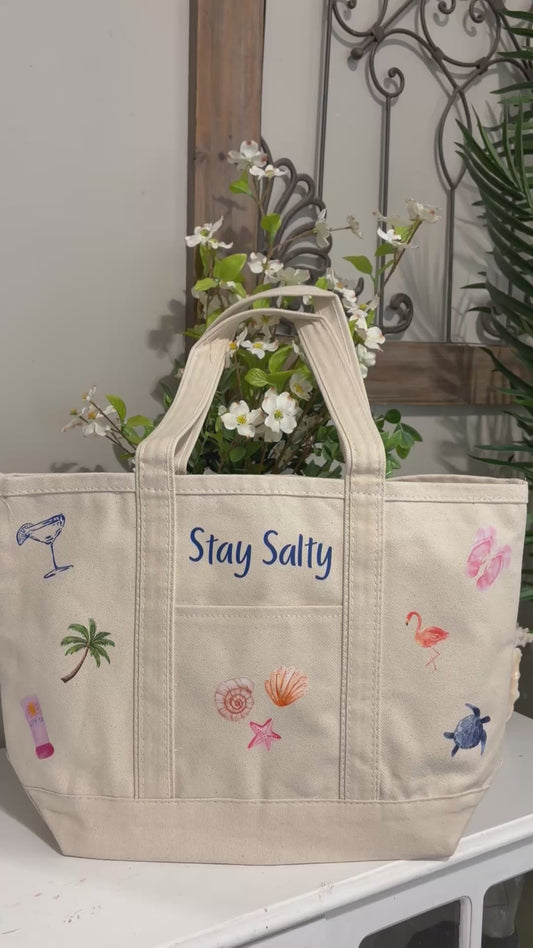Stay Salty Tote Bag