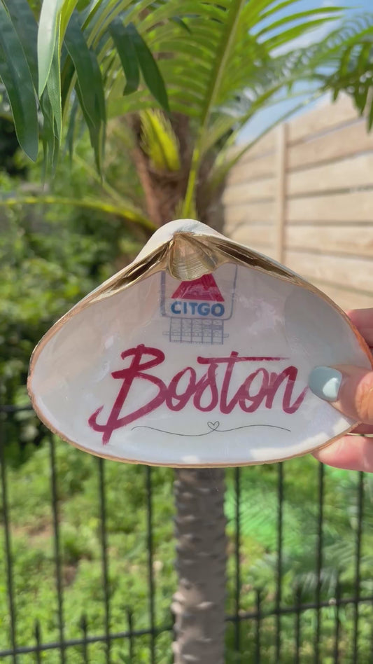 Boston Clam Shell Trinket Dish