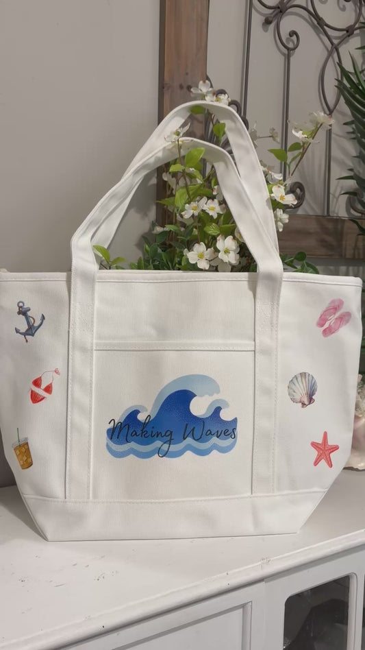 Making Waves Tote Bag