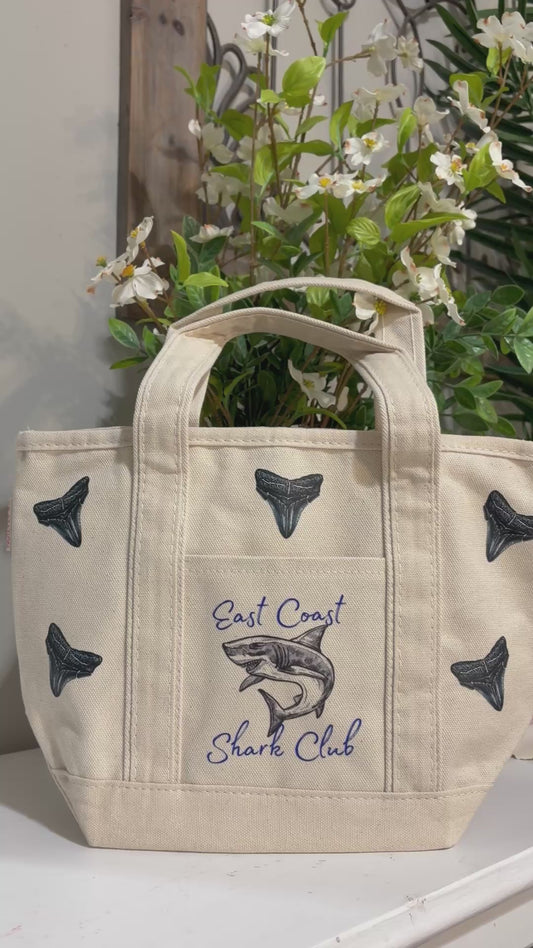 East Coast Shark Club Tote Bag