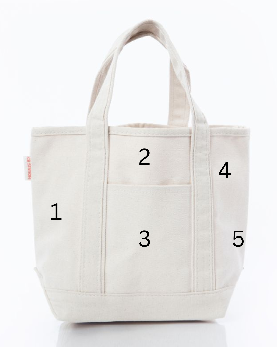 Custom Small Tote Bag (Natural)